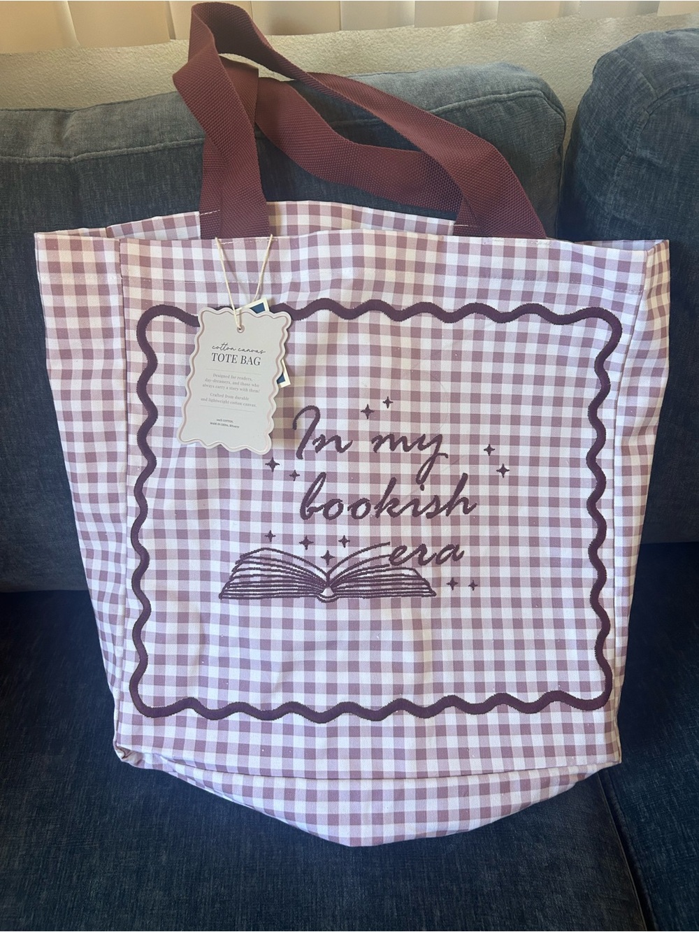 In my bookish era tote bag